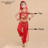 Kids Belly Dance Costumes Set Oriental Dance Costumes Girl Egypt Bollywood Indian Belly Dancing Clothing India 6 Color Dance Set