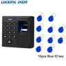 Mini Biometric Fingerprint Access Control Standalone Door Controller Keypad Finger and RFID Card Door Entry Lock D1-j