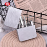 THREE SEVEN/777 Manicure Set Pedicure Kit Nail Clippers Fingernail Cutters Toenail Scissors Travel Grooming Case 7in1