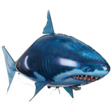 RC Shark Toys Air Swimming Remote Control Animal Infrared Fly Air Balloons Clown Fish Toy For Children Xmas Gifts Decoration