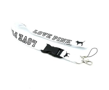 Wholesale Lot 10pcs Cellphone lanyard Straps Clothing Keys Chain ID cards Holder Detachable Buckle VS Love PINK Lanyards