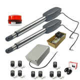 Heavy Duty PKM-C02 Automatic Electric Swing Gate Opener Operator Actuator Remote Control Swing Door Motor Drive Kit AC110V/220V