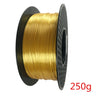 3D Printer 1.75mm PLA Filament Silk Rose Gold 250g/500g/1kg Shiny Metallic Feel 3D Printing Material Silky Shine Printe Filament