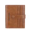 2022 New Mini Men Card Wallets Customized Hasp 14 Card Holders Card Wallet PU Leather Thin Male Card Purse Mini Carteria