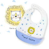 Soft Silicone Baby Bibs Boys Girls Stuff Waterproof Bib Feeding Infant Newborn Cartoon Aprons Toddlers Bibs Burp Cloths Bandana