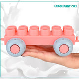 Baby Rubber Big Size Particle Bricks Toys DIY Building Blocks Big Brick Early Educational Large Soft Bricks Toy Bath For Toddler