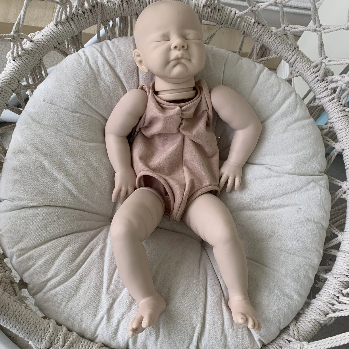 NPK 22Inch Limited Edition Reborn Doll Kit August Popular Kit Lifelike Touch