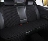 Car seat cover front/Rear Flax Seat Protect Cushion Automobile Seat Covers Mat Protect Pad Car Covers