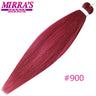 Braiding Hair Extensions Synthetic Hair for Braids Ombre Pre Stretched Jumbo Braids Hair Hot Water Setting Braid Mirra's Mirror