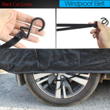 Full Car Cover Outdoor Auto Sun Shade Anti-UV Snow Rain Protection Waterproof Cover Dustproof For Fiat 500