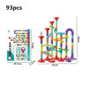 DIY Construction Marble Run Race Track Building Blocks Kids 3D Maze Ball Roll Toys Children Christmas Gift 45/93/113/142pcs Set