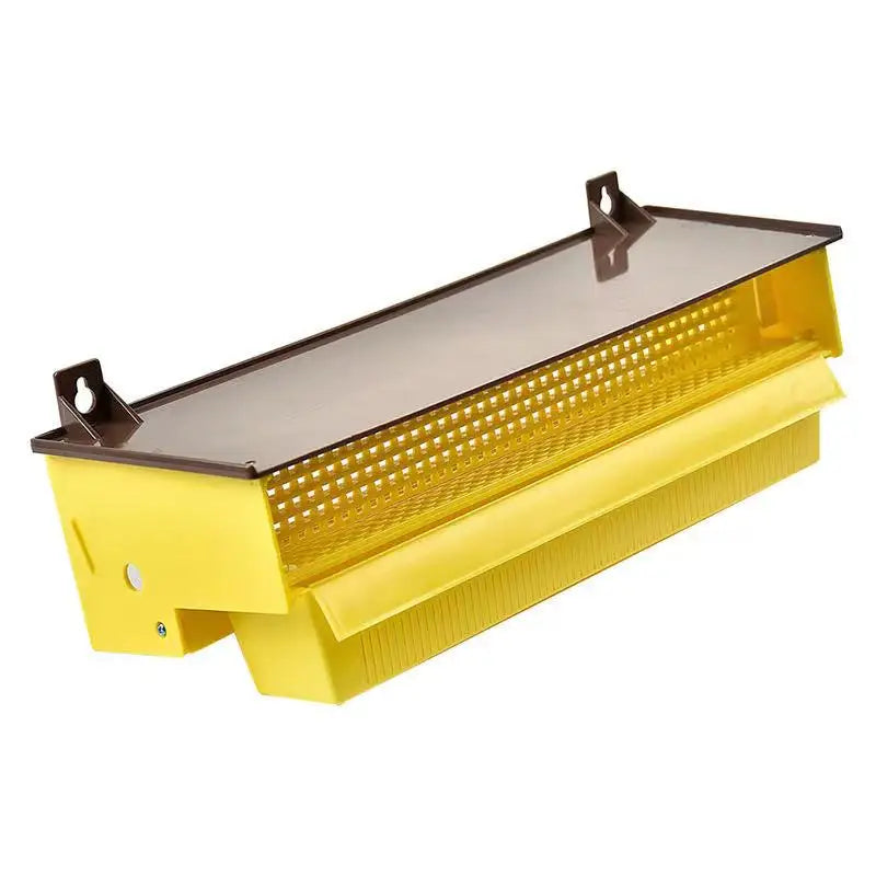 Beekeeping Plastic Pollen Trap Yellow With Removable Ventilated Pollen Tray Pollen Collector Supplies Tools