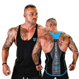 2021 New Men Tank top Gyms Workout Fitness Bodybuilding sleeveless shirt Male Cotton clothing Casual Singlet vest Undershirt