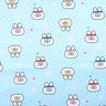 Blue Cartoon Printed Fabric Cotton Twill Cloth for DIY Baby Children Quilt Handicraft Apparel Sewing Textile Material By Meter