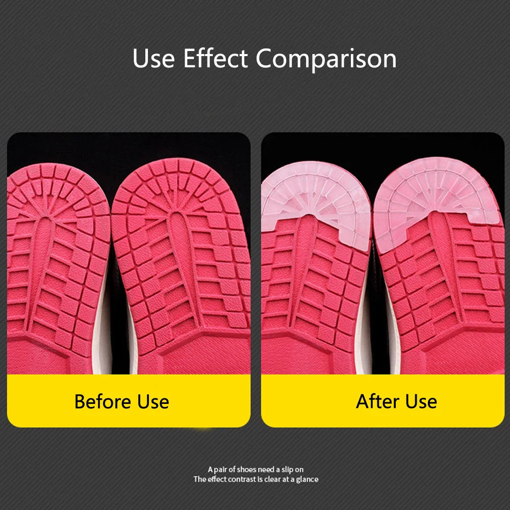 Anti-Slip Rubber Shoe Sole Protector for Sneakers Heel Sole Protector Sticker for Sports Shoes Repair Kit Witth Strong Shoe Glue