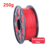 3D Printer Filament PETG 1.75mm Sublimation  Plastic Marble Translucent Green Black Red 3D Printing Filament Material 500G/250G