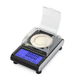 50g 0.001g LCD Touch Digital Milligram Scale Jewelry Gold Lab Scales 0.001g Electronic Gram Counting Laboratory Weight Balance