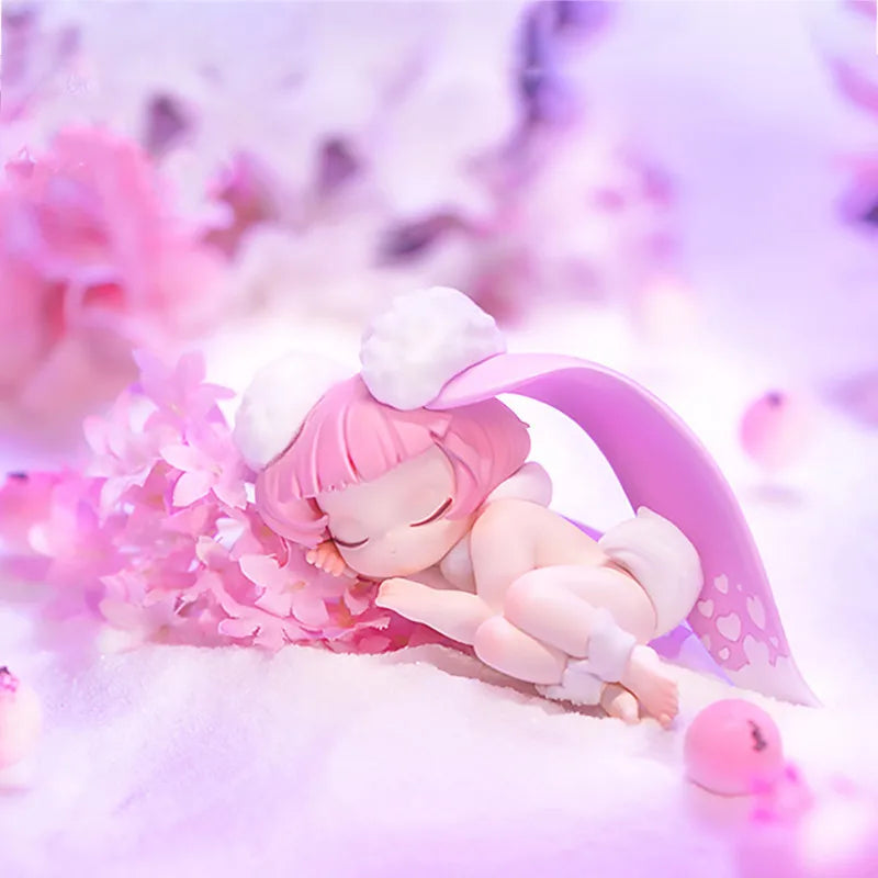 Sleep Elf in the Forest Blind Box Toys for Girls Figure Action Caja Sorpresa Surprise Box Kawaii Collection Model Birthday Gift