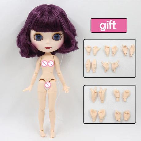 ICY DBS Blyth Doll 1/6 BJD Toy Joint Body Special Offer Lower Price DIY Girls Gift 30cm Anime Doll Random Eyes Colors