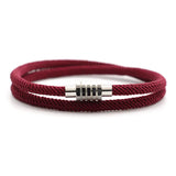 New Lucky Red Thread Bracelet Homme Female Unfading Stainless Steel Braslet Distance Magnet Braclet Gift For Lovers Pulseira