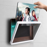 Wall Mounted No Trace Tablet Case Waterproof Storage Box Tablet Holder Bathroom Toilet Kitchen Case Holder For IPad Mini Air