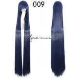 150 cm Wig Anime Cosplay 150cm Lolita Long Hair Lavender Blue Black Red Gray Wig Halloween Costume For Women Adult