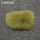 Winter Fashion Elastic Headband Fox Fur Headwear Racccoon Fur Women's Fluffy Real Fur Band S8300