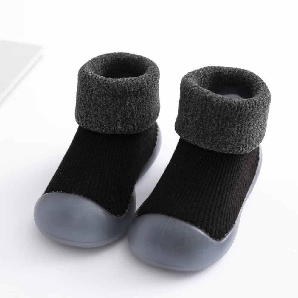 baby sock shoes for winter thick cotton animal styles cute baby floor shoes anti-slip first walkers 0-3 years Christmas gifts