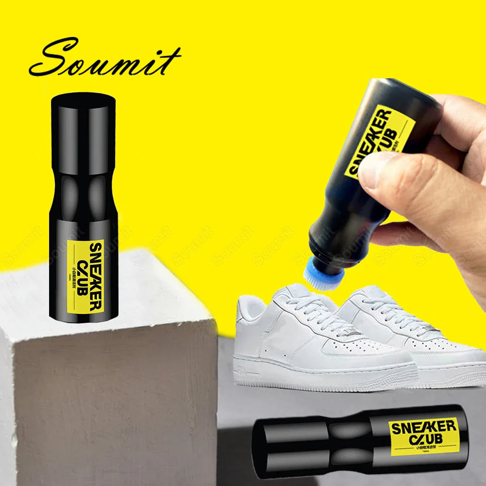 Shoe Clean And Whiten Refreshed Spray Polish Cleaning Tools for White Sneakers Care Accessories for Casual Shoes Washing Brush