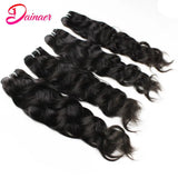 Brazilian Hair Weave Bundles Natural Wave Hair 1/3/4 PCS 100% Human Hair Bundles 8-30inches Natural Color Human Hair Extensions