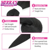 Braiding Hair Extensions Synthetic Hair for Braids Ombre Pre Stretched Jumbo Braids Hair Hot Water Setting Braid Mirra's Mirror