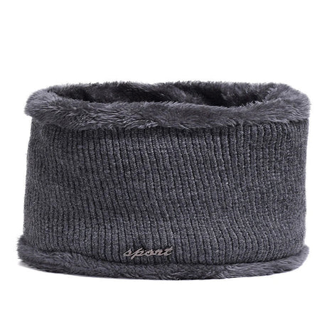 New Winter Beanie Hats Scarf Set Warm Knit Hat Skull Cap Neck Warmer with Thick Fleece Lined Winter Hat and Scarf for Men Women