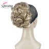 StrongBeauty Silver Short Natural Wave Ponytail Hair Extension With Claw Clip In Hairpiece COLOUR CHOICES