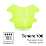 For YAMAHA Tenere 700 Tenere700 XT700Z XT 700 Z 2019 - 2022 Motorcycle Headlight Protector Light Cover Protective Guard Acrylic