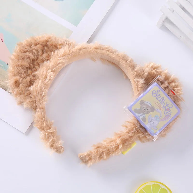 Disney Christmas Catoon Plush Animal Hairband Headband Hair Accessories women girl Baby toys kids COSTUME Headband Hair