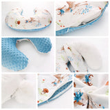 Baby Nursing Pillow case Maternity Breastfeeding Pillow cover Infant U-Shaped Newbron Cotton Feeding Waist Cushion for Nursing