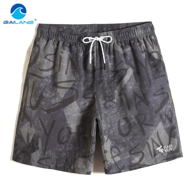 Gailang Brand Swimwear Quick Drying Boardshorts Men Swimming Boxer Trunks Square Cut Swim Surfing Briefs Bermuda Man Swimsuits