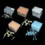 1set Lab 10ul/10ul-L/20ul/50ul/100ul/200ul/300ul/1ml/5ml/10ml Plastic Pipettor Tip Box with Pipette Filter Tips For Experiment