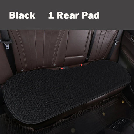 New Flax Car Seat Cover Protector Linen Front Rear Back Cushion Protection Pad Mat Backrest for Auto Interior Truck Suv Van