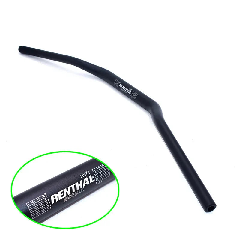 Black Renthal 1 1/8" Bar 28mm Handlebars Handle Bar For Motorcycle Motocross Pit Dirt Bike ATV CRF YZF KLX RMZ EXC