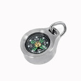 Camping Hiking Portable titanium alloy/Brass Pocket Golden Compass Navigation for Outdoor Activities  CPS-TI Diameter  25mm