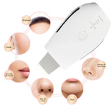 Rechargeable Ultrasonic Face Skin Scrubber Facial Cleaner Peeling Vibration Blackhead Removal Exfoliating Pore Cleaner Tools