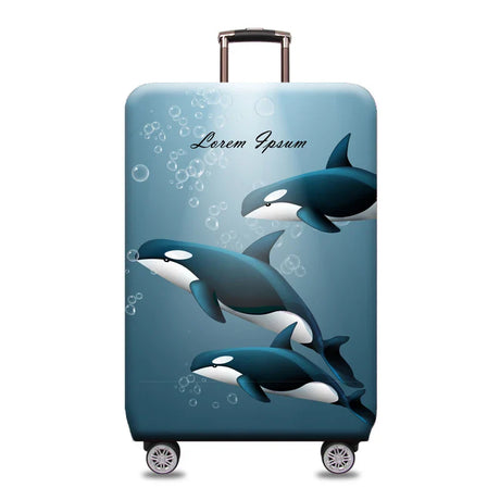 Thick Elastic Geometric Luggage Protective Cover Fashion Trolley Case For Suitcase Cover Baggage Travel Bag Cases 273