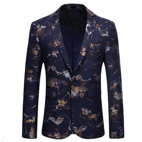 Luxury Men's Suit Jacket Wedding Business Dress Coat Men Fashion Slim Blazer QJ CINGA New Costume Homme Big Size M-5XL 6XL