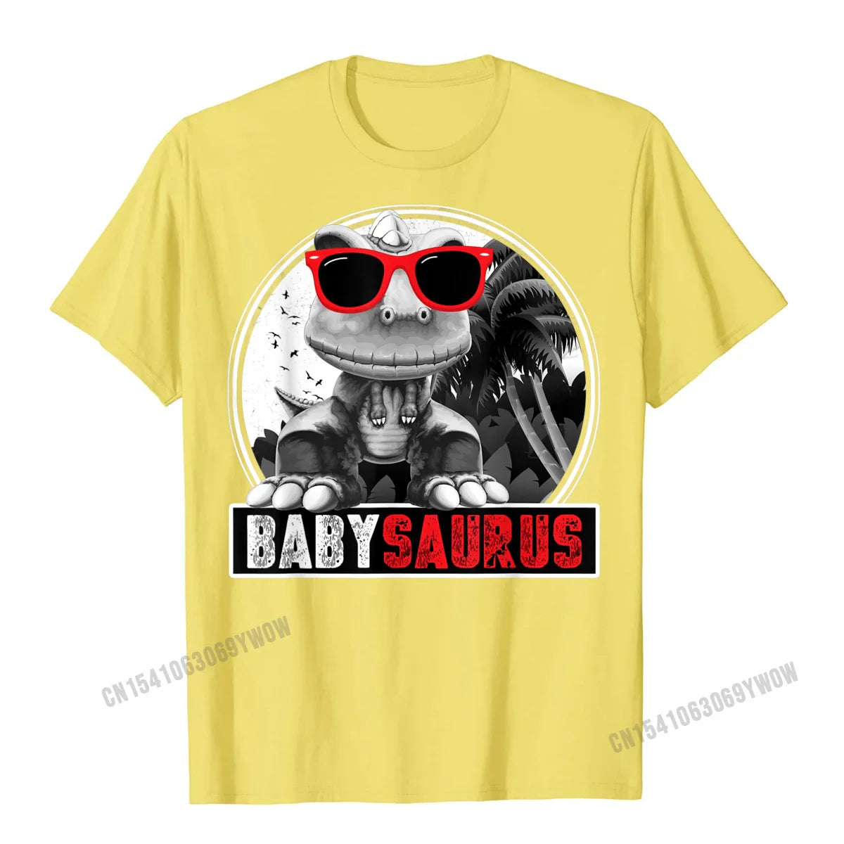 Babysaurus Kid T Rex Saurus Matching Family T-Shirt Printingparty Tops Tees Harajuku Cotton Men T Shirts