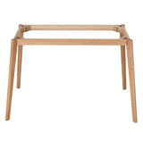 Custom Solid Wood Dining Table Legs,  Beech Wooden Table Frame, Table Accessories,