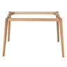 Custom Solid Wood Dining Table Legs,  Beech Wooden Table Frame, Table Accessories,