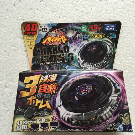 Takara Tomy Japanese Beyblade Metal Fight Fusion BB99 Hell Kerbecs BD145DS spinning top toys