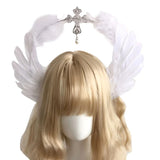 Gorgeous Sun Godmother's Crown Lolita KC Notre Dame Virgin Mary Halo Princess Queen Pope Tiara Headband