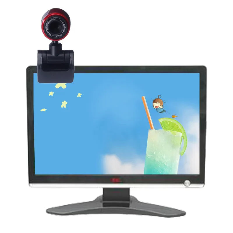 Webcam USB2.0 HD Web Camera with Microphone 30FPS Quality Web Cam PC Desktop Mini WebCamera Cam Web Camera for Computer In Stock